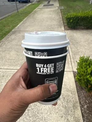 Coffee Cup Set - Porcelain - Set of 4