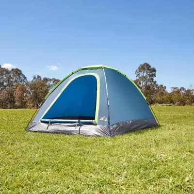 2 Person Canvas Camping Tent with Waterproof Flies for Hire